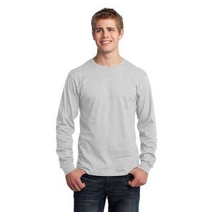Port & Company® Men's Long Sleeve Core Cotton T-Shirt