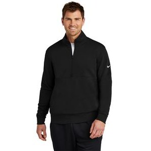 Nike® Club Fleece Sleeve Swoosh ½-Zip Shirt