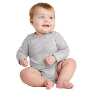 Rabbit Skins™ Infant Long Sleeve Baby Rib Bodysuit