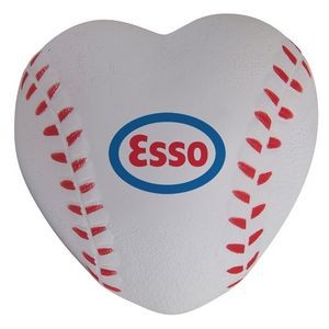 Baseball Heart Squeezies® Stress Reliever