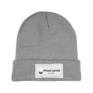 Prime Line Knit Beanie With Patch