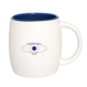 530 Ml. (18 Fl. Oz.) Barrel Ceramic Mug