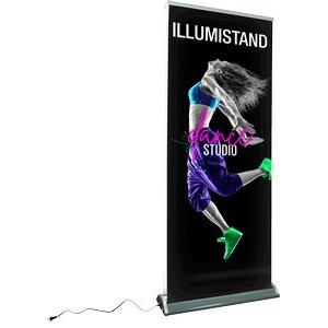 Illumistand Light Up Retractable Banner Stand
