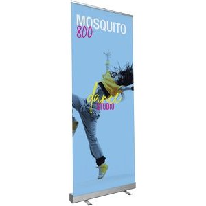 Mosquito 800 Silver Retractable Banner Stand