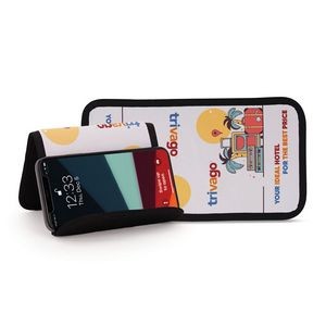 Dye-Sublimated Mobi Stand By Flight Flap Pro Phone Accessory
