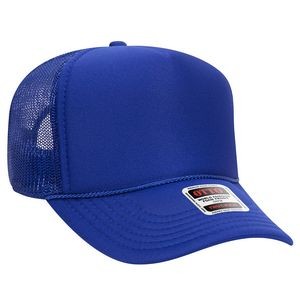OTTO Polyester Foam Front 5 Panel Pro Style Mesh Back Trucker Hat