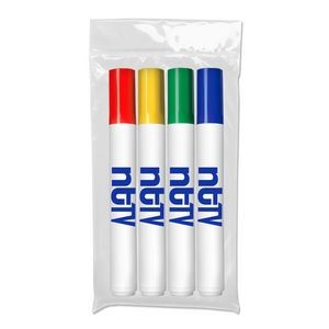 Liqui-Mark® Washable Markers (4-Pack)