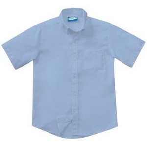 Classroom Uniforms Boys Youth Short Sleeve Oxford Shirt