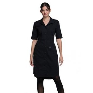 Cherokee Workwear Professionals Button Front Dress