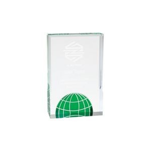 5" x 7" Green Globe Acrylic